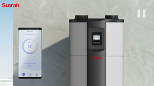 Sunrain 2026, Directo de Fábrica, WIFI, R290, Ecológico, 75 ℃   Bomba de Calor de Agua Caliente Doméstica Integrada Todo en Uno de 200L con Fuente de Aire - Product Image 6