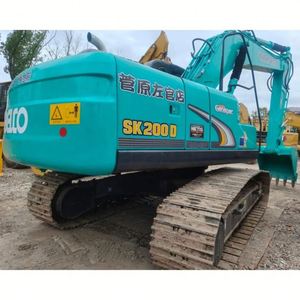 Excavadora de cadenas de 20 toneladas SK200D de bajo consumo de combustible, excavadora de demolición de alta resistencia y alta eficiencia para chatarra metálica - Product Image 6