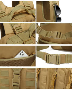 Sac à dos tactique léger personnalisé pour femmes et hommes, fermeture éclair, grande capacité, voyage d'affaires à courte distance, sac à dos pour ordinateur portable - Product Image 6