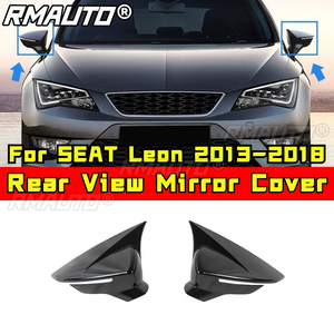 Coque de protection de rétroviseur latéral pour SEAT Leon 2013-2018, accessoires de carrosserie - Product Image 2