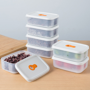 YHYP En gros Boîte de conservation en plastique pour <span class=keywords><strong>riz</strong></span>, fruits et aliments, compatible micro-ondes et <span class=keywords><strong>vapeur</strong></span>, pour cuisson <span class=keywords><strong>vapeur</strong></span> et maintien <span class=keywords><strong>au</strong></span> frais - Product Image 6