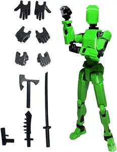 Articulated 13 Robot Action Figure 3D Printed Creative Action Figure Lucky Doll 3rd Generation DIY Figure Toy