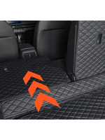 Tapis de coffre en cuir pour Honda Crv 2022 2023 2024 2025 2026 6th cr-v Tapis Tapis Accessoires kits intérieurs auto