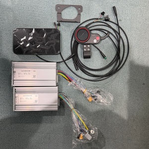 Contrôleur 12Mosfet Yunli 60V 50A pour trottinette électrique 5600W 6000W avec accélérateur au pouce TF-100 et écran central - Product Image 4