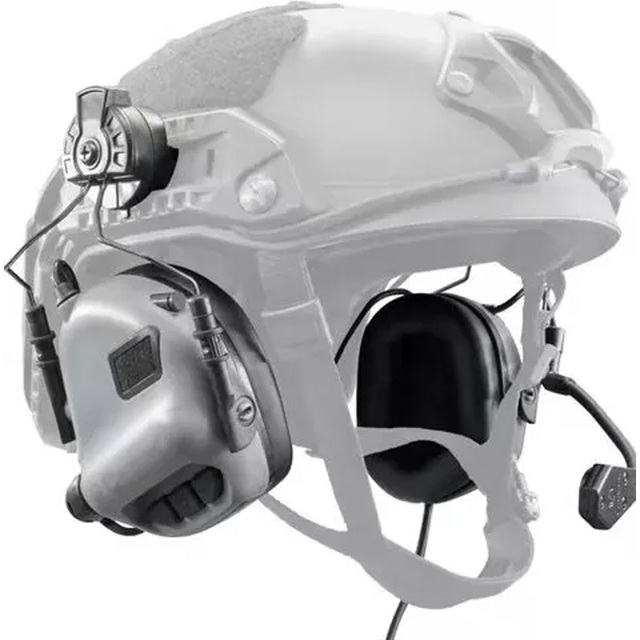 Yakeda Tactical Helmet Earphone Headband Fast Helmet Headphones Noise Cancelling Earmuff Tactical Earphone