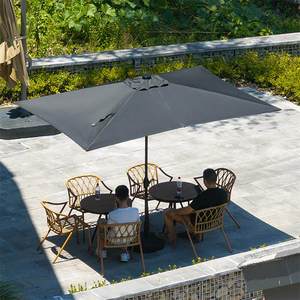 Sombrilla Rectangular con Poste Central, Parasol para Exteriores, Impermeable, Resistente al Sol, para Patio, Cafetería, Exhibición, Sombrilla Comercial Grande - Product Image 5
