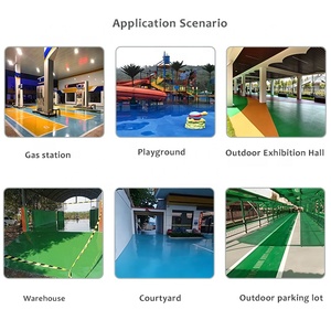 Peinture de sol extérieure antidérapante et résistante à l'usure, revêtement de sol industriel en polyuréthane en deux parties pour sols en béton - Product Image 4