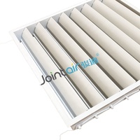 Celldeal — diffuseur d'air multi-directionnel ca, en aluminium, carré, plafond