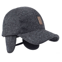 Able Chapeau Homme hangat pelindung telinga OEM/ODM fleksibel cocok topi Trucker topi bisbol Gorras al-por-pet topi ayah grosir