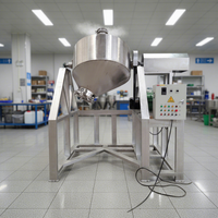 Mélangeur de poudre sèche 30kg 50kg 100kg, mélangeur à tambour rotatif industriel, machine de mélange de poudre de protéines commerciale