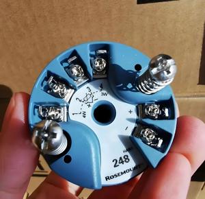 Módulo Transmisor de Temperatura Emerson Rosemount 248 de Montaje Superior HART 4-20mA TP100, Módulo Sensor de Temperatura - Product Image 3