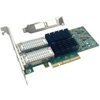Tarjeta de Red con Chip X-3 Pro, Interfaz PCIe 3.0 X8, Puerto Dual QSFP, Piezas de Computadora MCX354A-FCCT