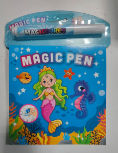 Livres <span class=keywords><strong>de</strong></span> <span class=keywords><strong>dessin</strong></span> à l'eau magiques <span class=keywords><strong>de</strong></span> sirène personnalisés livre <span class=keywords><strong>de</strong></span> peinture à l'eau réutilisable pour les tout-petits Kits d'apprentissage éducatif cadeaux - Product Image 3