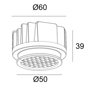 Module <span class=keywords><strong>LED</strong></span> ALPHALUCE GU10/MR16 à profil bas, faible dissipation thermique, pour plafond bas, toit incliné et plafond en béton - Product Image 5