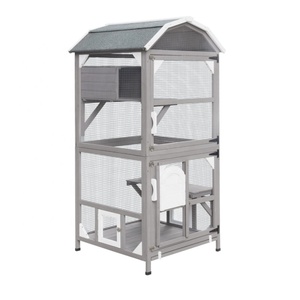 Niches <span class=keywords><strong>pour</strong></span> chiens, enclos extérieurs, niches <span class=keywords><strong>pour</strong></span> chiens d'intérieur, cages <span class=keywords><strong>pour</strong></span> chatons avec fenêtre amovible, boîte de repos en bois, animal moderne - Product Image 1