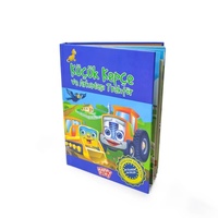 Servicio de Impresión Personalizada de Libros Infantiles de Cartón, Tamaño y Color Personalizados, Libro de Imágenes para Bebés, Libro de Aprendizaje con Pop-up 3D