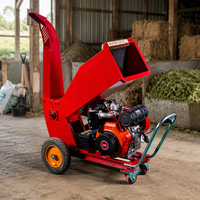 Machine à hacher les aliments pour animaux de ferme de la série RI, moteur électrique 5,5 kW, capacité de 1,5 à 3 T/H, hacheuse d'ensilage, d'herbe et de foin