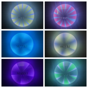 Pannello da parete per la terapia della stanza sensoriale 3D specchio infinito per autismo ha condotto la luce interattiva del Tunnel infinito - Product Image 2