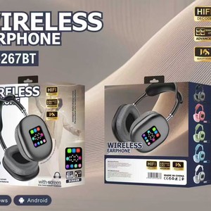 Auriculares Inalámbricos P9 Over-Ear con Chipset JL, Carga Tipo-C, Resistencia al Agua IPX5 5.3 para Uso Diario - Product Image 4