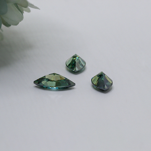 Paston Tổng Hợp Kim Cương bán buôn màu xanh lá cây màu 1ct-5ct Emerald Marquise hình bầu dục rạng rỡ moissanite Loose đá với GRA giấy chứng nhận - Product Image 5