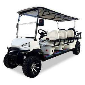 Carrito de Golf Eléctrico Ligero de Baja Velocidad con Logotipo Personalizado para Club de Golf, Resort de Playa, Patio Privado - Product Image 6