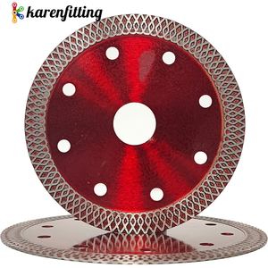 Lame de scie diamantée de 115 mm, soudée à haute fréquence, pour découpe humide/sèche, disque de coupe professionnel pour céramique, porcelaine, pierre, OEM - Product Image 3