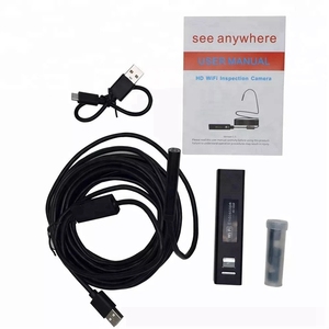 Inskam Kính Ngắm WIFI 1200P HD 8Mm 5M Camera Nội Soi Kiểm Tra Công Nghiệp 8 Đèn LED Màu Trắng Có Thể Điều Chỉnh - Product Image 6