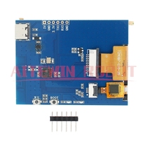 AITEWIN ROBOT ESP32-C3 Modul Layar TFT LCD ST7789 2.4 Inci 240x320 Kustom dengan Sentuh untuk WiFi