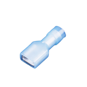 ขั้วปลายสายไฟตัวเมียหุ้มฉนวนไนล่อนขั้วต่อแบบ FDFNYD1-250ขั้วต่อแบบกดเย็นปลั๊กแบบสปริง187พร้อมปลอกทองเหลือง - Product Image 6