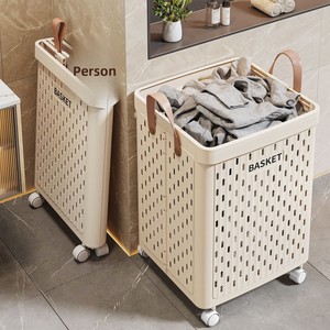 Cesto <span class=keywords><strong>per</strong></span> Bucato Pieghevole di Grande Capacità in Materiale PP <span class=keywords><strong>per</strong></span> Conservazione Vestiti Domestici e Uso <span class=keywords><strong>Bagno</strong></span> <span class=keywords><strong>Design</strong></span> Lussuoso e Leggero - Product Image 1