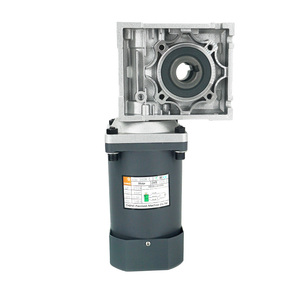Nmrv 30/40/50 Worm Gear Box có thể điều chỉnh <span class=keywords><strong>1</strong></span>-pha 220V AC động cơ 25W-250W tốc độ giảm tốc cho băng tải - Product Image 1