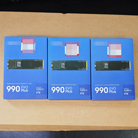 BARU 1TB-4TB untuk 990 EVO PLUS M.2 NVMe SSD PCIe 4.0/5.0 Internal 7250MB/s Baca 6300MB/s Tulis