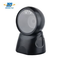 Escáner de Código de Barras Omnidireccional con Cable 2D DP8286, Lector de Códigos QR de Escritorio, Escaneo Automático para Puntos de Venta, Supermercados y Tiendas Minoristas