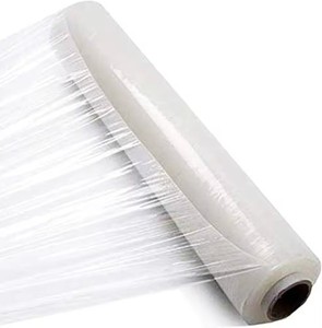 Película Estirable para Palés de LLDPE Chuzhong, Película de Plástico Suave para Envolver, Grosor de 12-25 Micras, 300% de Elongación, Longitud Personalizable - Product Image 1