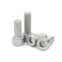 Vis à tête hexagonale en acier inoxydable avec norme DIN 912, grade A2-70, pour applications industrielles