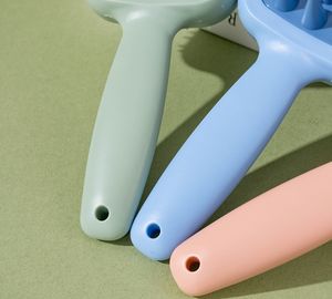 Brosse de massage double face pour cuir chevelu et cheveux, nettoyage en profondeur, multifonctionnelle, pour shampoing, à prix réduit pour achats groupés - Product Image 4