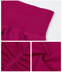 Pantalones de Yoga de Cintura Alta, Largos, de Alto Rendimiento, Sin Costuras, para Mujer, de Spandex/Nailon, Secado Rápido, Transpirables, que Absorben el Sudor, para Gimnasio - Product Image 6