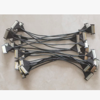 Connecteur KEL TMC01-51S-B SÉRIE TMC, pas de 0,5 mm, en plastique/cuivre, pour câble micro coaxial