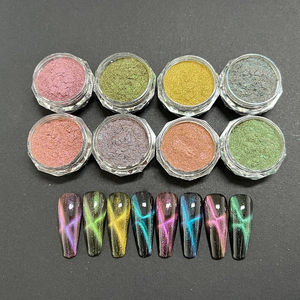 3D từ Duochrome màu Shift sắt Oxit sơn móng tay sắc tố bột ngọc trai Aurora ma thuật gương Tắc Kè Hoa Mỹ phẩm sử dụng - Product Image 1