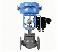 Vanne de régulation de niveau d'eau industrielle DN50, pneumatique, automatique, à opercule unique, corps en acier inoxydable SS316, pour environnements difficiles, OEM JIEXIN