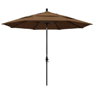 Promosyon ucuz özel logo 72 plaj şemsiyeleri saçak ile