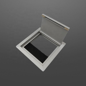 Brush Cable Organizer Cord Cable Management Box Flip Up Cover Box