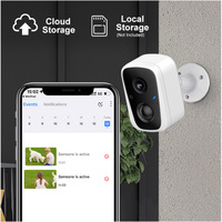 PIR 低功耗立方体太阳能电池板 Wifi 摄像头 无线闭路电视监控摄像头 2.4G 可充电电池网络摄像头