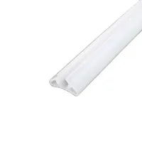 Perfil de Borde Flexible de PVC Personalizable, Duradero, Ecológico, Diseño Moderno, para Uso en Edificios de Oficinas, Plástico de China