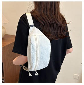 Riñonera minimalista de moda para estudiantes escolares, riñonera personalizada para mujer, bandolera de un solo hombro, riñonera deportiva para chicas jóvenes al aire libre - Product Image 1