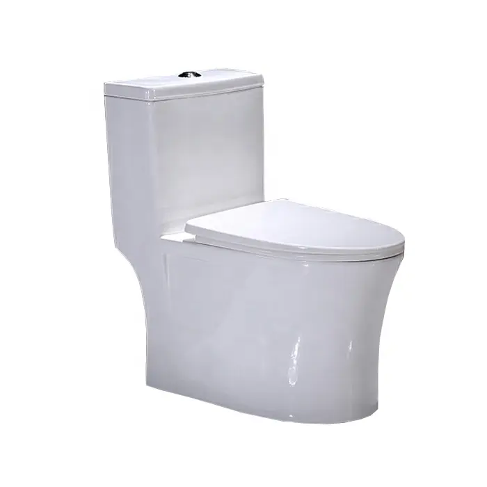 Una pieza aparatos sanitarios productos Gravity Flushing cuclillas WC