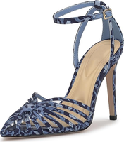 Sandales à talons confortables pour femmes, à bout pointu et bride cheville, design moderne et sexy, idéales pour les soirées, de haute qualité
