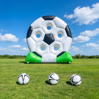Aufblasbare Fußball-Schießtore für Sportspiele und Partys – Aufblasbares Fußballziel für Events