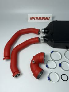 Pour BMW M3 <span class=keywords><strong>M4</strong></span> <span class=keywords><strong>Intercooler</strong></span> S55 Ensemble de tuyaux de charge haute performance pour moteur 3.0t - Product Image 3