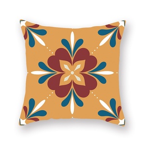 Cuscino Decorativo Moderno Quadrato con Stampa Digitale Mandala in Poliestere per Interni - Product Image 5